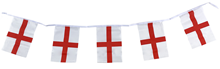 Polyester St. George''s Flag Bunting%2 