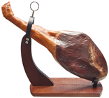 Fake Cured Ham on Stand