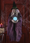 Psychic Witch with Light-Up Ball 