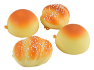 Soft Fake Assorted Bread Rolls - Pk.4 