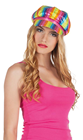 Rainbow Sequin Cap 