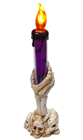 Halloween LED Candlestick - Purple 