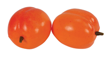 Plastic Apricots - 5.5cm Pk.2 