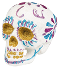 Day of the Dead White Sugar Skull 