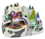 LED Christmas Cottage Scene 