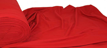 Molton Fabric - Carmine Red 