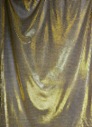 SEQUIN FABRIC-GOLD PR METRE 