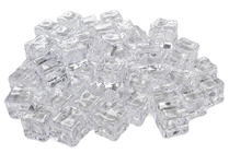 Fake Ice Cubes - 17mm, Pk.50 