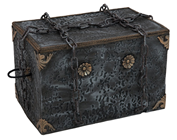 Animated Box with Skull and Chains 