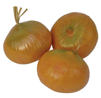 Brown Onion - 7.5 x 6cm Pk.3 