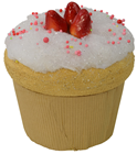 Giant Strawberry Cupcake 