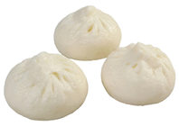 Steamed Bao Buns - Pk.3 