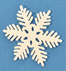 Ice Crystal Decoration - 10cm 