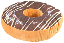 Giant Plush Chocolate Donut 