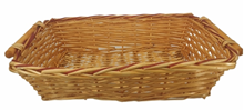 Large Rectangular Woven Basket 