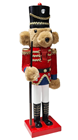 Christmas Nutcracker Bear - 36cm 