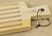 Mango Wood Grooved Bread Board 