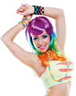 Rainbow Wig 