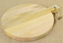 Round Mango Wood Chopping or Serving B 