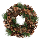Pine Cone Christmas Wreath 