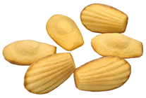 Fake Madeleine Cakes, Pk.6 