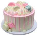 Pastel Decorated Party Cake 