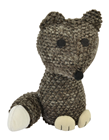 Fabric Fox Door Stop - Brown 