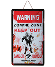 Zombie Warning Sign 