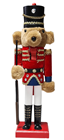 Christmas Nutcracker Bear - 36cm 