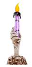 Halloween LED Candlestick - Purple 