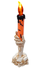 Halloween LED Candlestick - Orange 