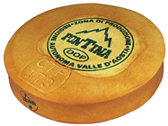 PLASTIC WHOLE FONTINA CHEESE - 36 X  