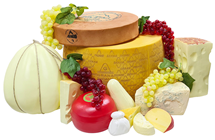 Cheese Display Selection 