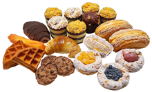 Selection of Muffins & Pastries 
