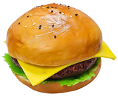 Lifelike Quarter Pounder Cheese Burger 
