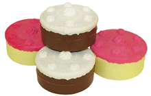 Plastic Fancy Cakes - Pk.4 