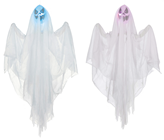 Light-Up Hanging Ghost - 70cm, 2 Ass 