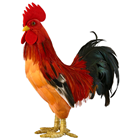 Orange-Brown Rooster - 25cm 