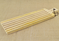 Mango Wood Grooved Bread Board 