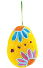 Double Sided Egg Hanger - Yellow 