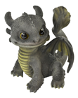 Grey Baby Dragon Pet Pal 