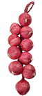 Fake Red Onion String 