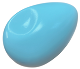 Giant Blue Egg - 30 x 20cm Slight  