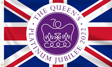 The Queen's Platinum Jubilee Flag