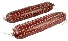 Thick Red Salami in Net - 40cm, Pk 