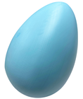 Giant Blue Egg - 30 x 20cm Slight  