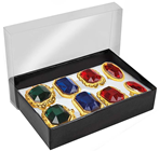 Fake Gemstone Rings - Pk.8 