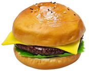 Lifelike Quarter Pounder Cheese Burger 
