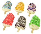 Small Assorted Ice Lollies - Pk.6 