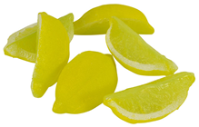 Plastic Lemon Quarters - Pk.6 